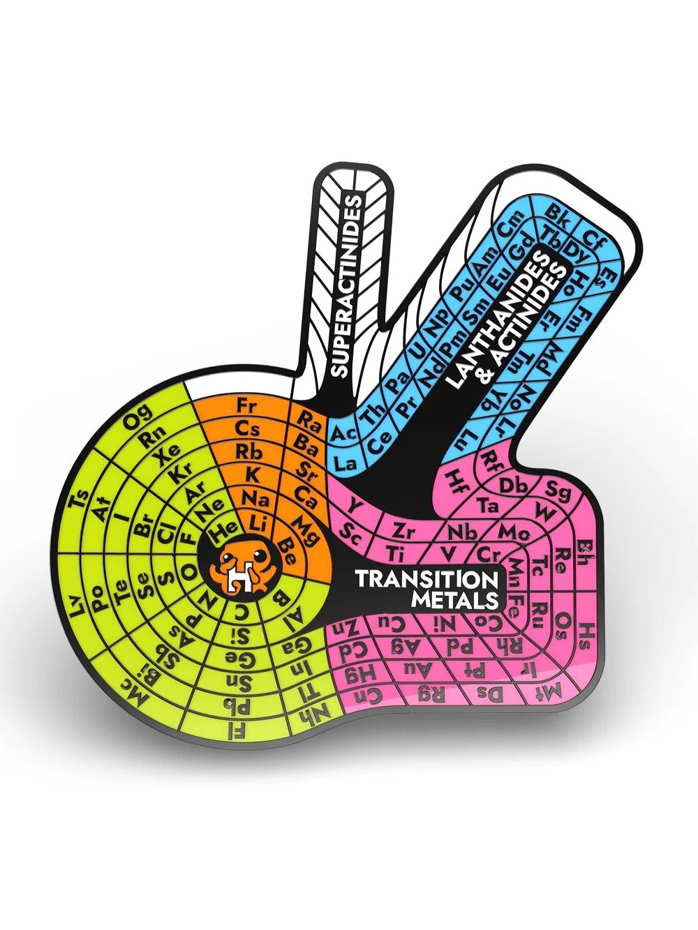 Periodic Snail Pin by Curiosity Box